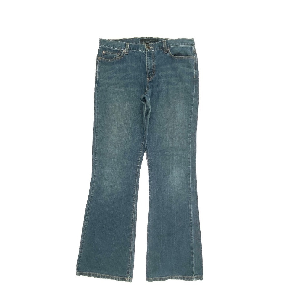 Calvin Klein Jeans Flare Women's size 12 Dark Blue Dneim Jeans